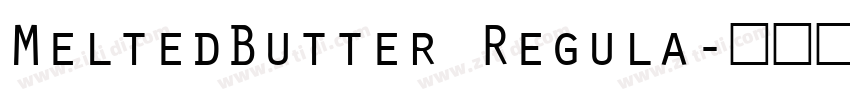 MeltedButter Regula字体转换